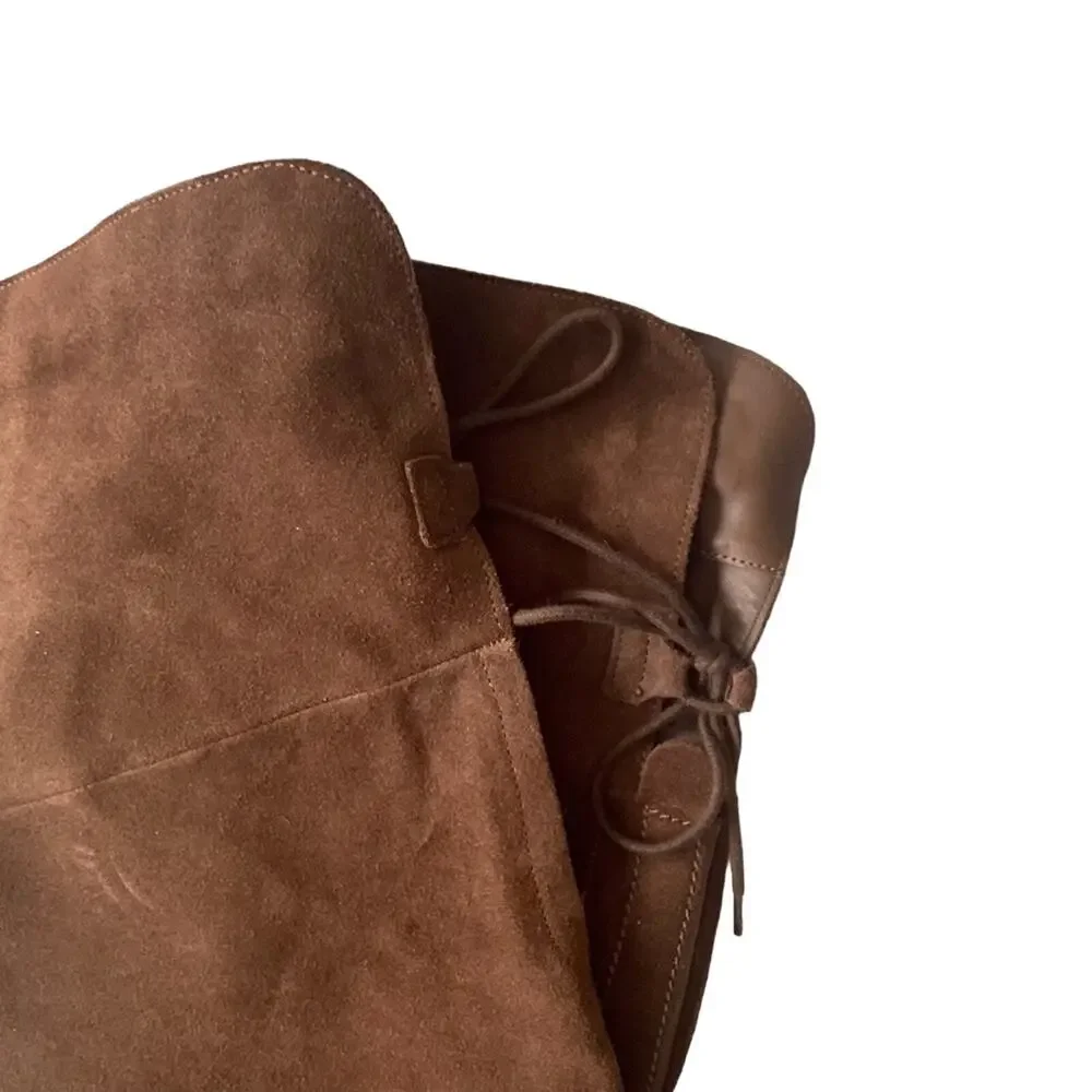 Steve Madden ~ Novela High Boots Brown ~ Suede